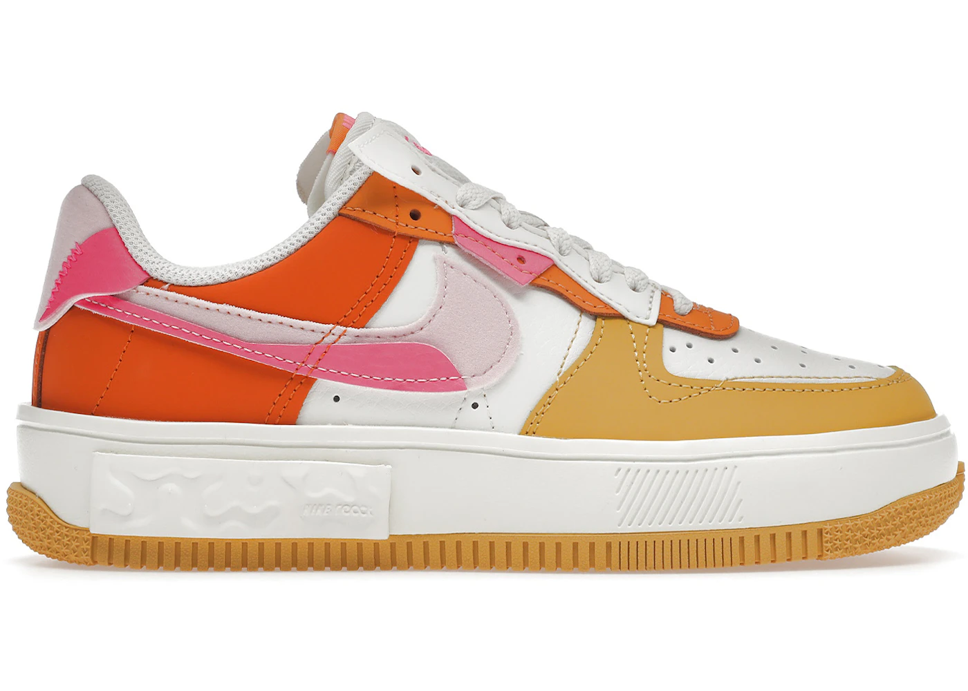 Nike Air Force Fontanka Summit White Yellow Orange (Women's