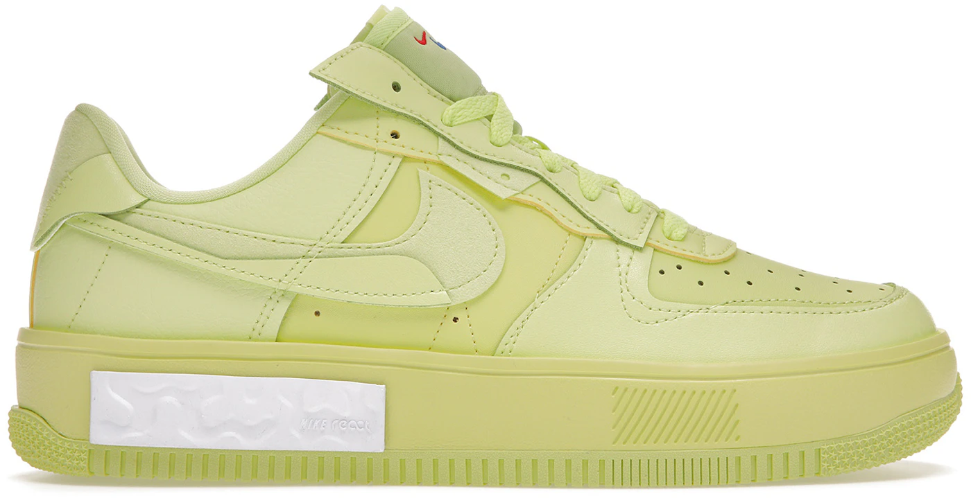 Chrome and Neon Green Pop on This Nike WMNS Air Force 1 Shadow