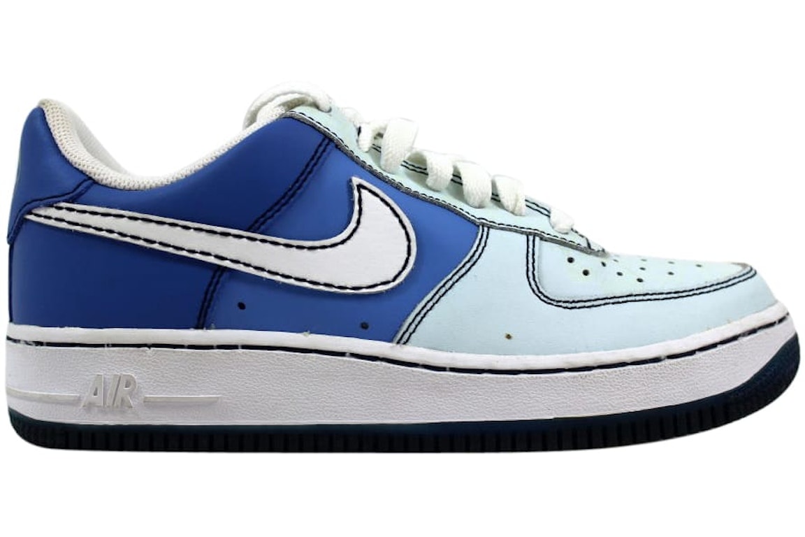 Pre-owned Nike Air Force 1 Glacier Blue (gs) In Glacier Blue/white-varsity Blue