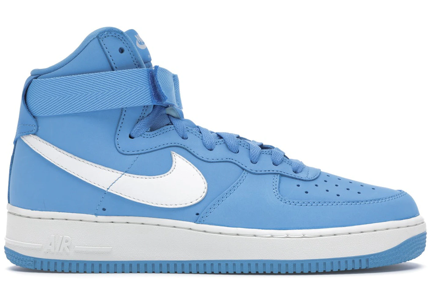 Nike Air Force 1 Hi Retro Qs Azul Universitario Blanco Cumbre Hombre 743546 400 MX