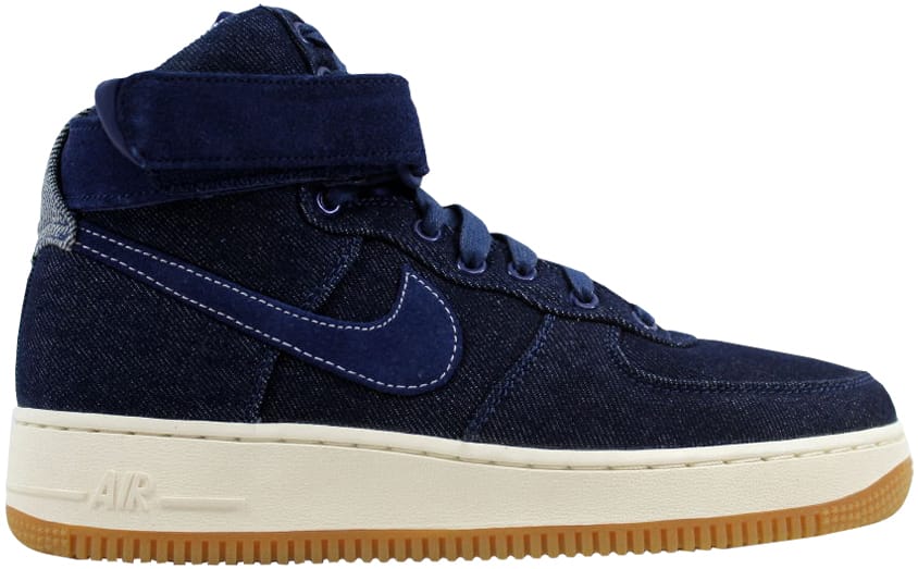 Nike Air Force 1 Hi SE Denim Binary Blue/Muslin-Sail (Women's