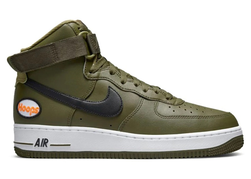 Air Force 1 High '07 LV8 Hoops Green Shoes (Leisure/Skate/High Tops) DH7453-300 - DH7453-300