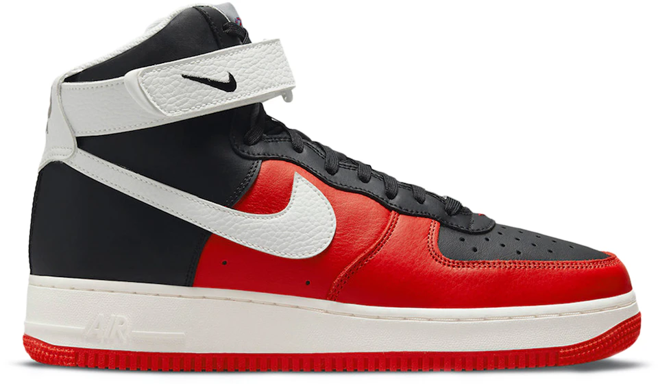 nikkel Ecologie Ik wil niet Nike Air Force 1 High '07 LV8 NBA 75th Anniversary Chile Red - DC8870-001 -  US