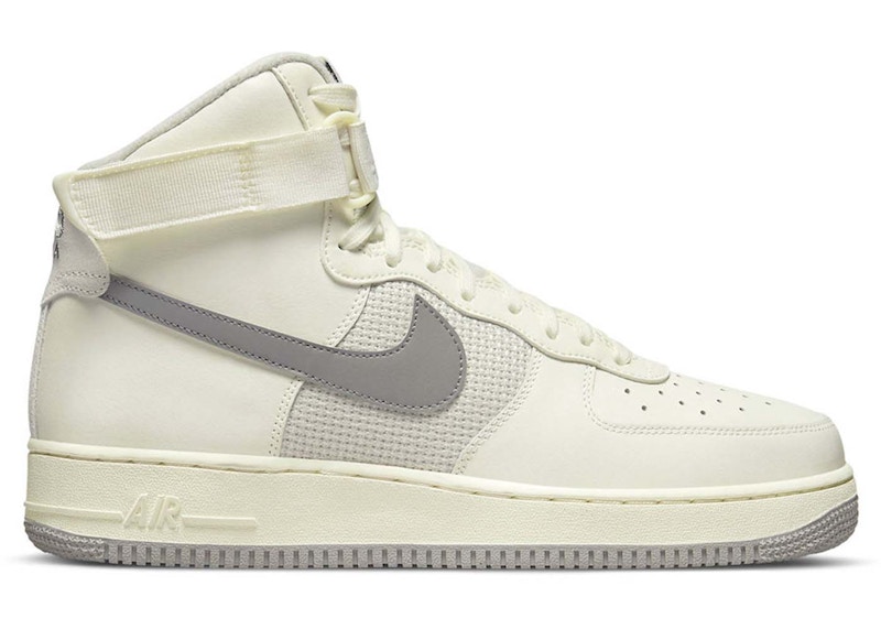 【未使用】ナイキ AIR FORCE 1 HIGH 07 LV8 エアフォースワン ハイ 28cm ホワイト/グレー DM0209-100 メンズ ヴィンテージ