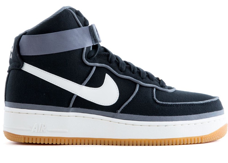 Nike air force 1 high lv8 black/mustard best sale