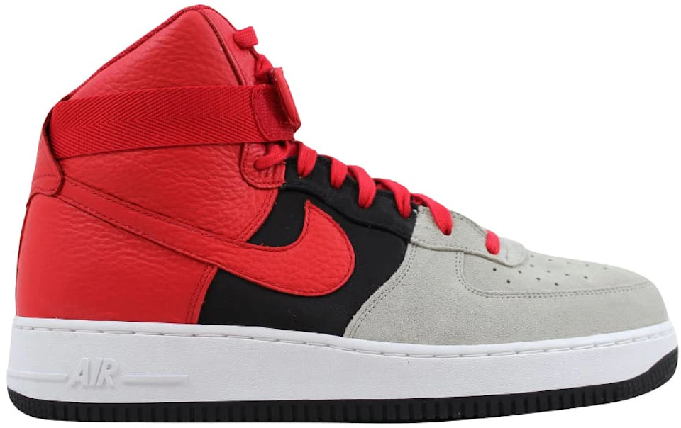 Nike Air Force 1 High '07 Lv8 Wolf Grey University Red Black - 806403-007 -  Us