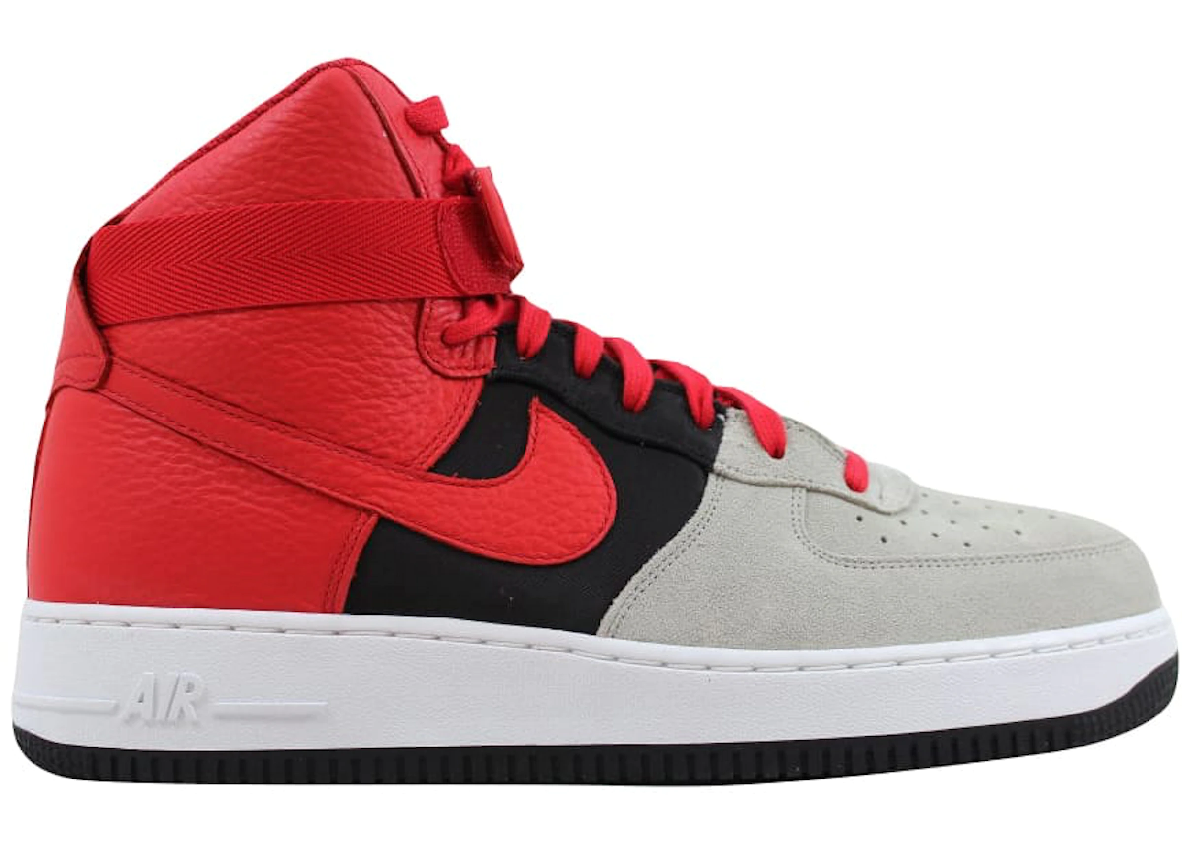 federation Give Datum Nike Air Force 1 High '07 LV8 Wolf Grey University Red Black - 806403-007 -  US