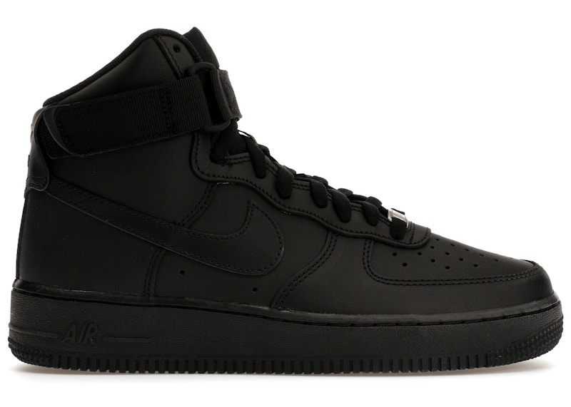 Nike Air Force 1 High 07 Triple Black Men s CW2290 001 US