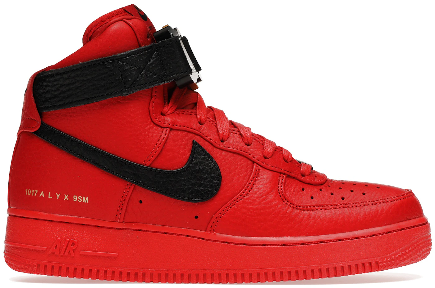 Nike 1017 ALYX 9SM Air Force 1 High University Red