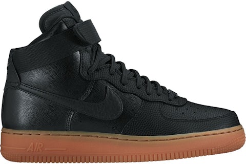 Nike Air Force 1 High Black Dark Grey Gum Women s 860544 002 US