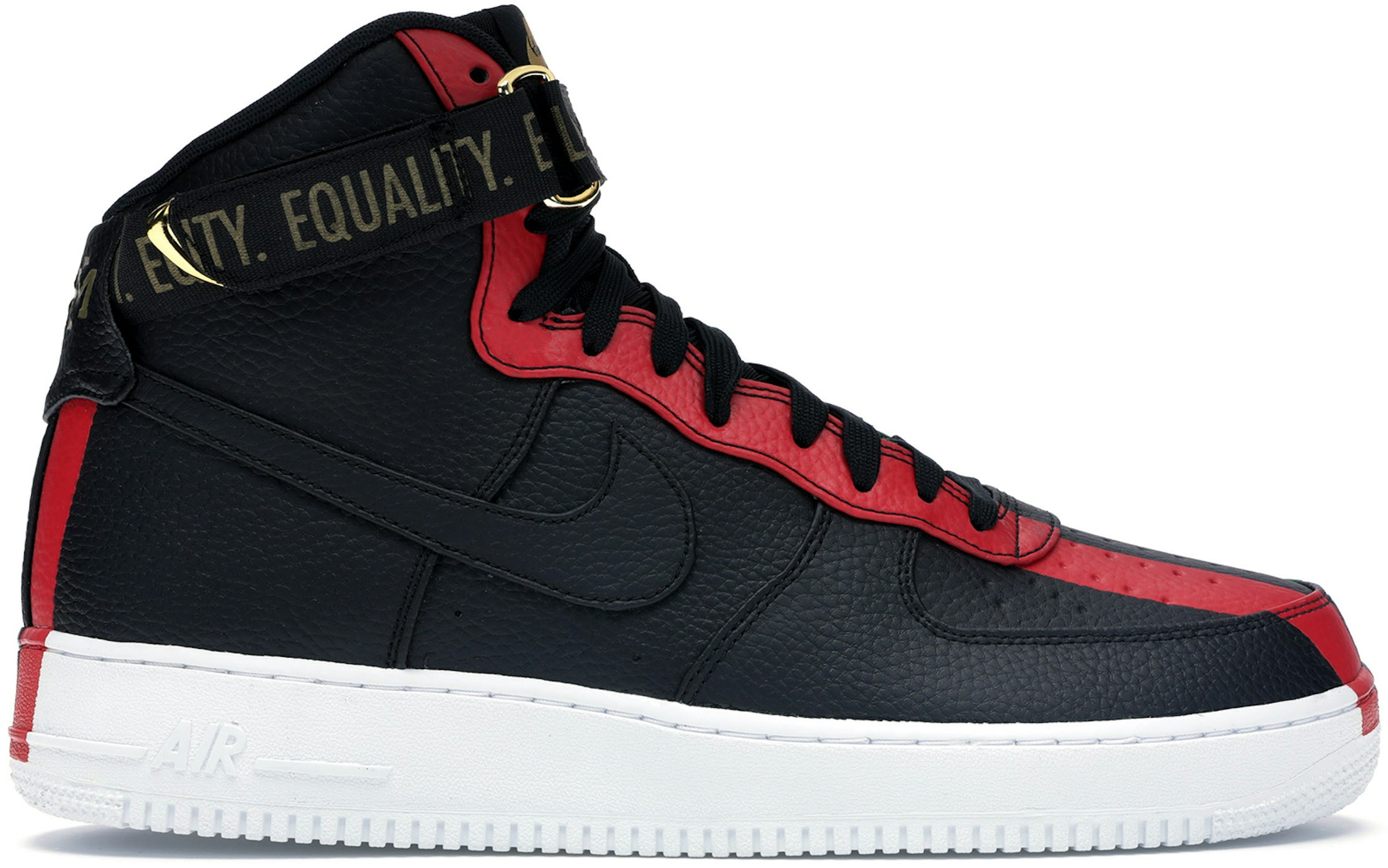 Patria queso Pasteles Nike Air Force 1 High Black History Month (2018) - 836227-002 - US