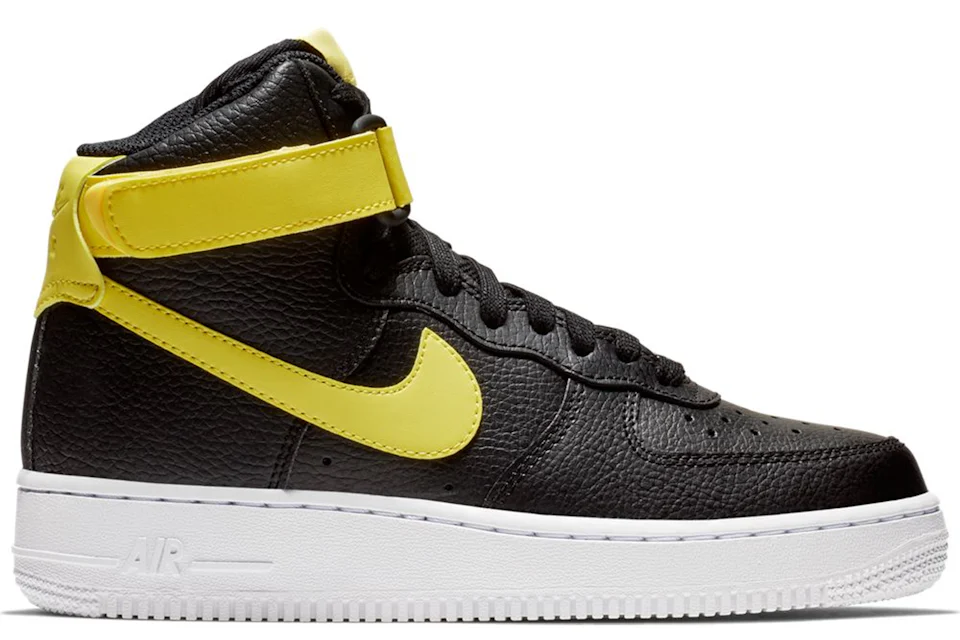 Nike air force shop 1 high yellow