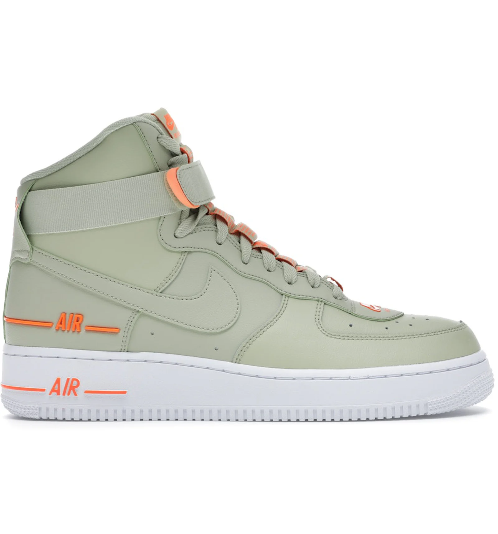 Nike Air Force 1 High Dual Air Olive Orange Men s CJ1385 300 US