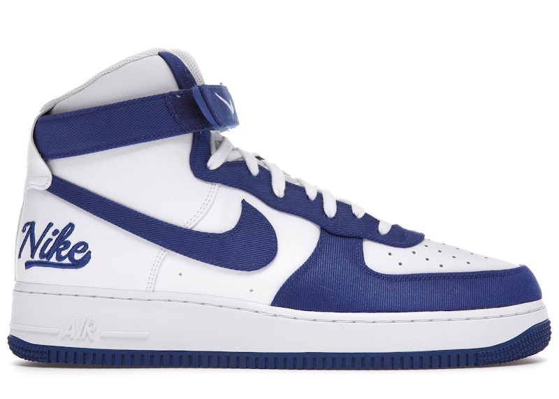 Nike Air Force 1 High EMB Dodgers Men's - DC8168-100 - US