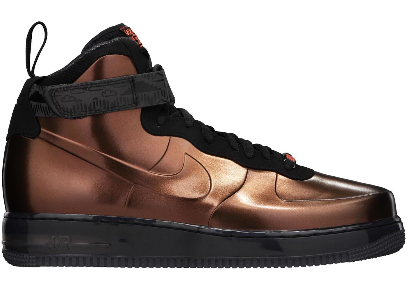 Nike Air Force High Foamposite BHM Men's 586583-800 US