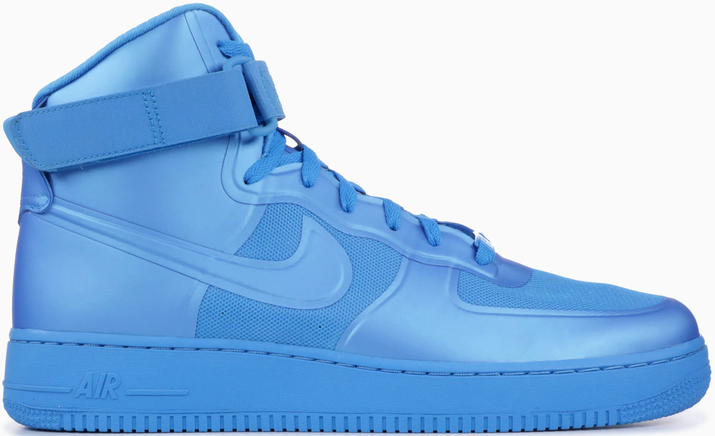 Wizard Donder Aanpassing Nike Air Force 1 High Hyperfuse Blue Glow Men's - 454433-400 - US