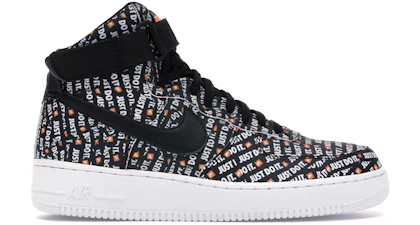 Nike Air Force 1 High Just Do It Pack Black (W) - AO5138-001