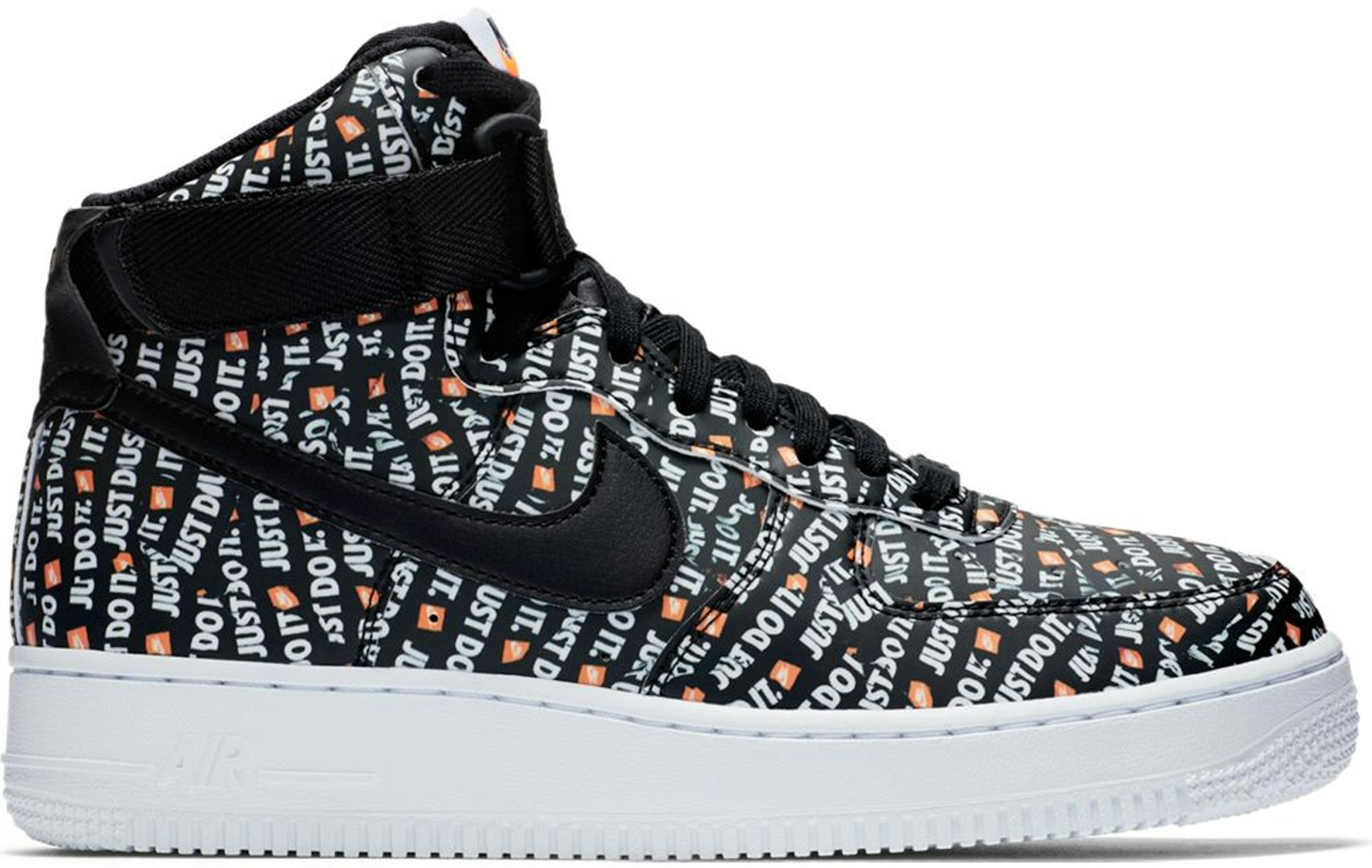 Nike Air Force 1 High Just Do It Black - AO5138-001 US