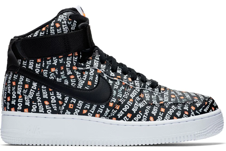 Nike Air Force 1 High Just Do It Pack Black Women s