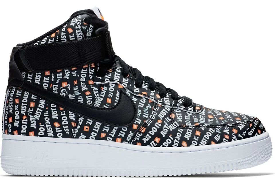 Hysterical disguise courtesy Nike Air Force 1 High Just Do It Pack Black (W) - AO5138-001 - US