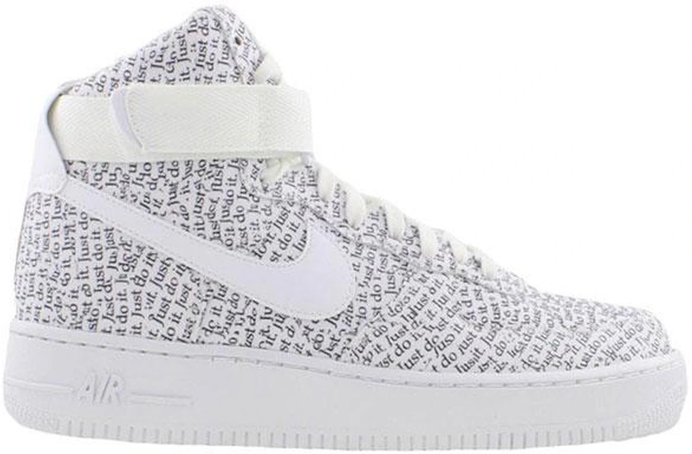 Nike Air Force 1 High Just Do It Pack White Black