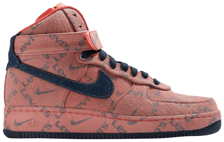 levi air force 1's high top
