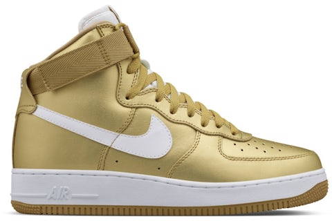 Nike Air Force High Metallic Gold Men's 823297-700 US