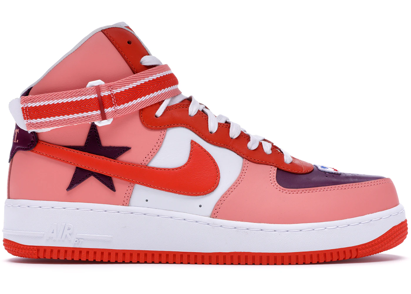 Nike x riccardo tisci air force 1 hi leather sneakers Clearance