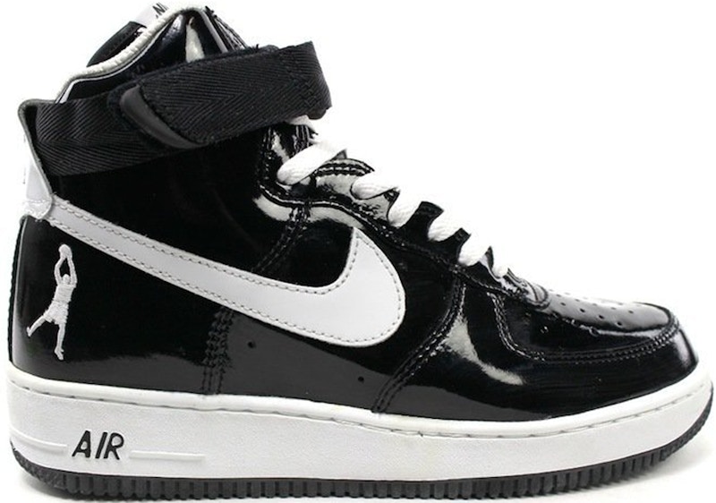 nike air force 1 black patent leather