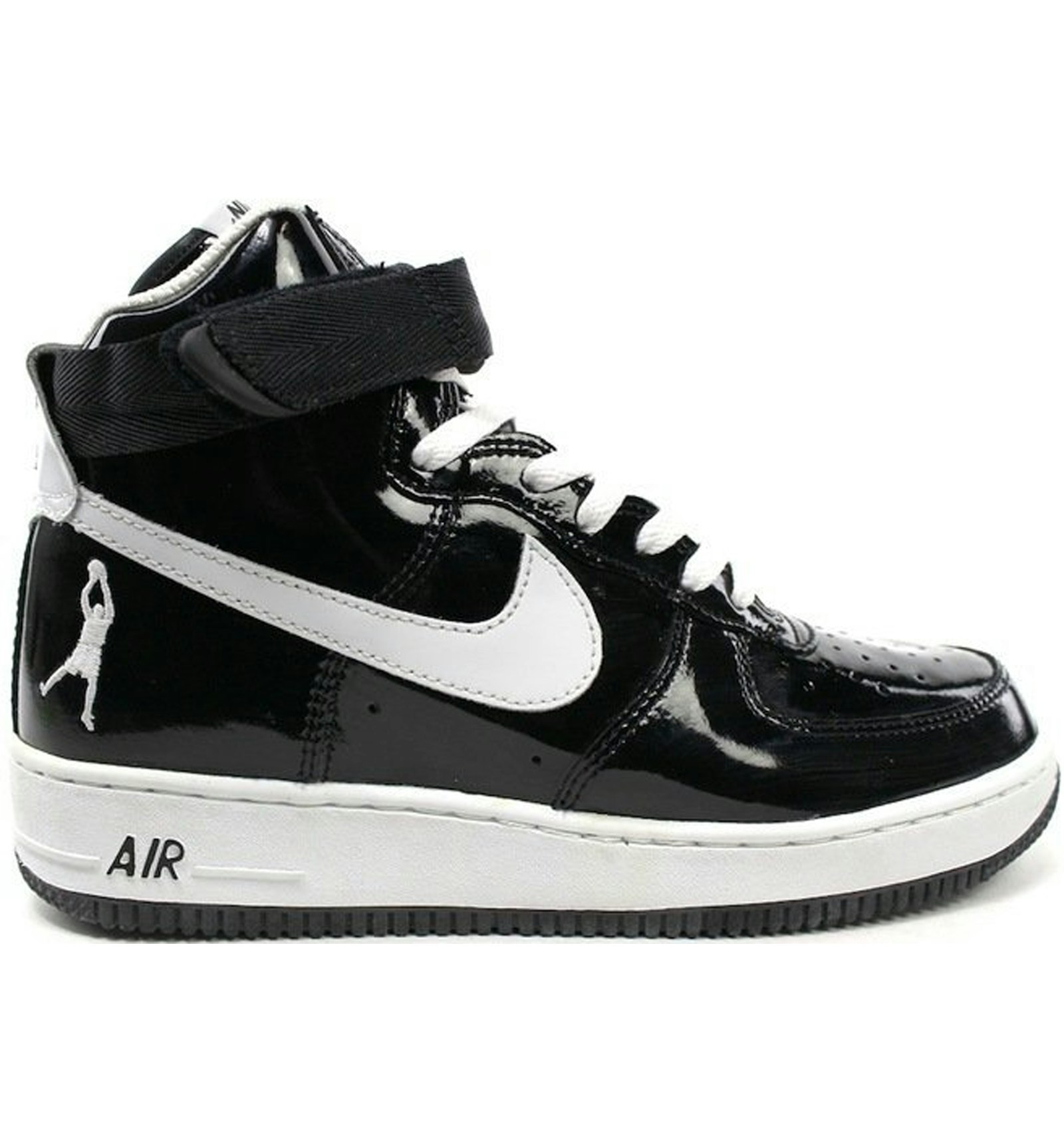 Nike Air Force 1 High Sheed Black Patent Men's - 302640-011 - US