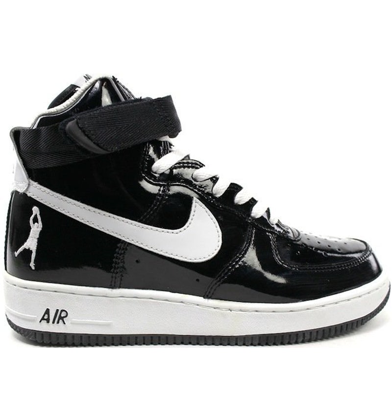 Nike Air Force 1 High Sheed Noir Vernis Homme Style 302640 011 FR