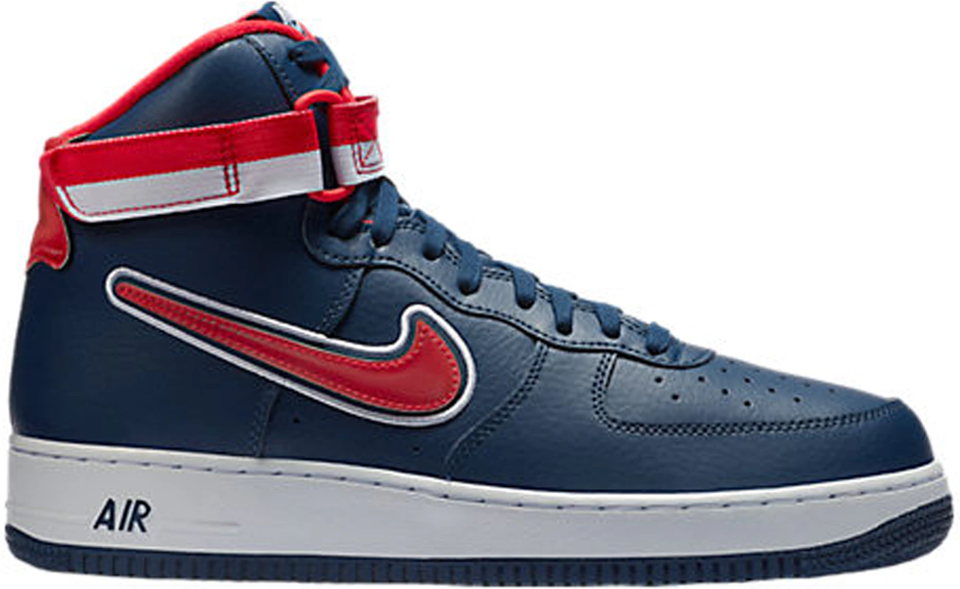 Titolo on X: Nike Air Force 1 High '07 Lv8 Sport NBA Midnight  Navy/University Red-White RELEASE: Thursday, 4th October 9AM CET l i n k ➡️   #nike #af1 #AirForce #AirForceOne #niketalk #