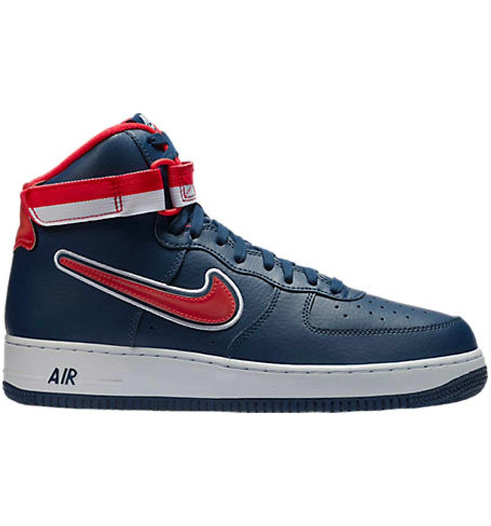 Nike Air Force 1 High Sport NBA Midnight Navy University Red