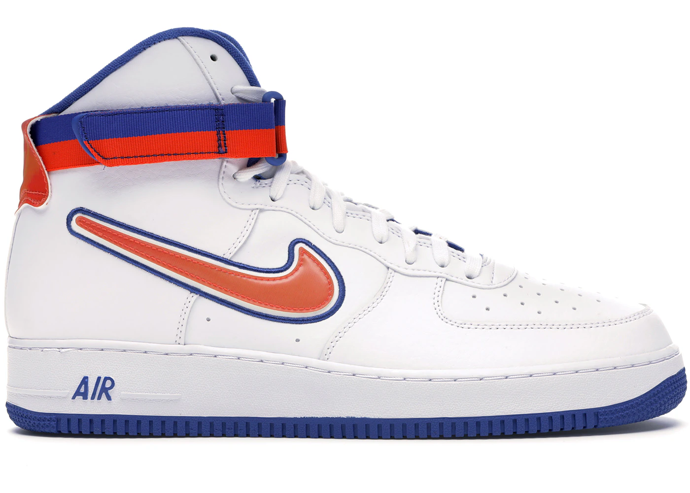 Nike Air Force High Sport NBA White Team Orange Game Royal Men's