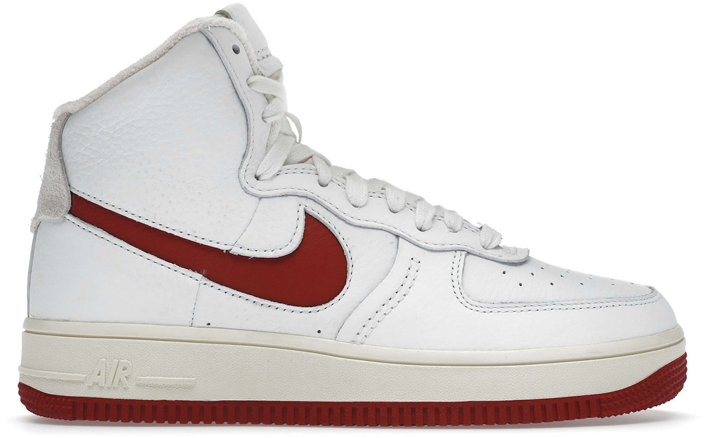 repetitie Embryo genade Nike Air Force 1 High Sculpt Summit White Gym Red (Women's) - DC3590-100 -  US