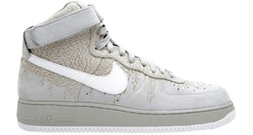 Air force 1 leather low trainers Nike x Supreme White size 41 EU in Leather  - 22139222
