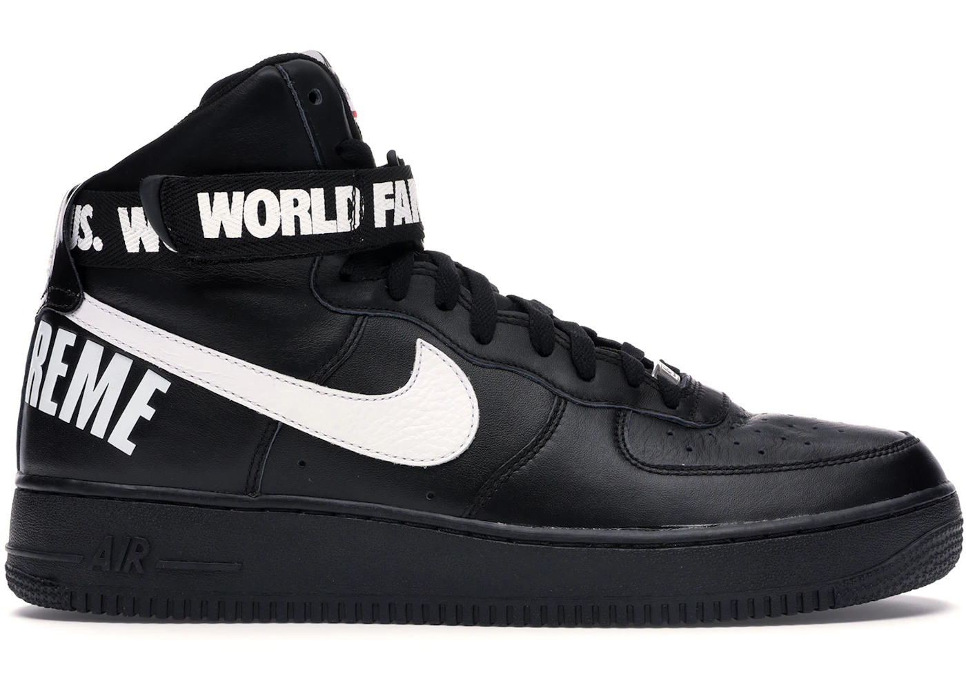 Nike Air Force High Supreme Famoso in tutto il mondo Nero Uomo