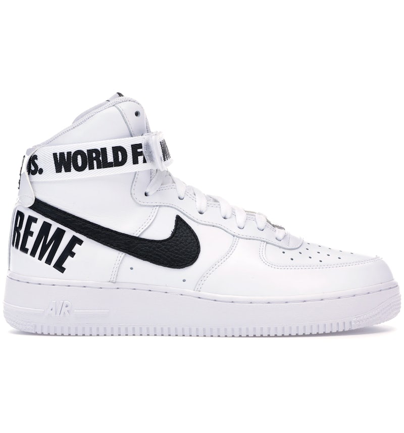 Nike Air Force High Supreme World Famous White Men's 698696