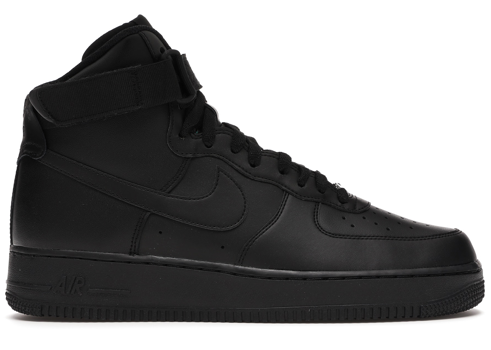 nike air force 1 high top black and white