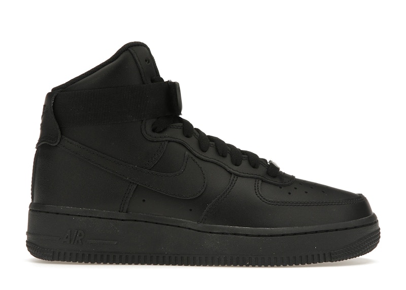 Nike triple black outlet air force 1