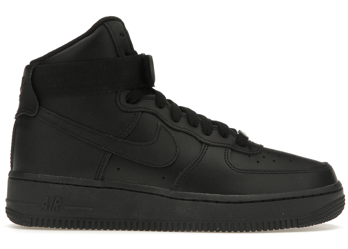 Nike Air Force 1 High Triple Black (Women's) - DD9624-001 - US