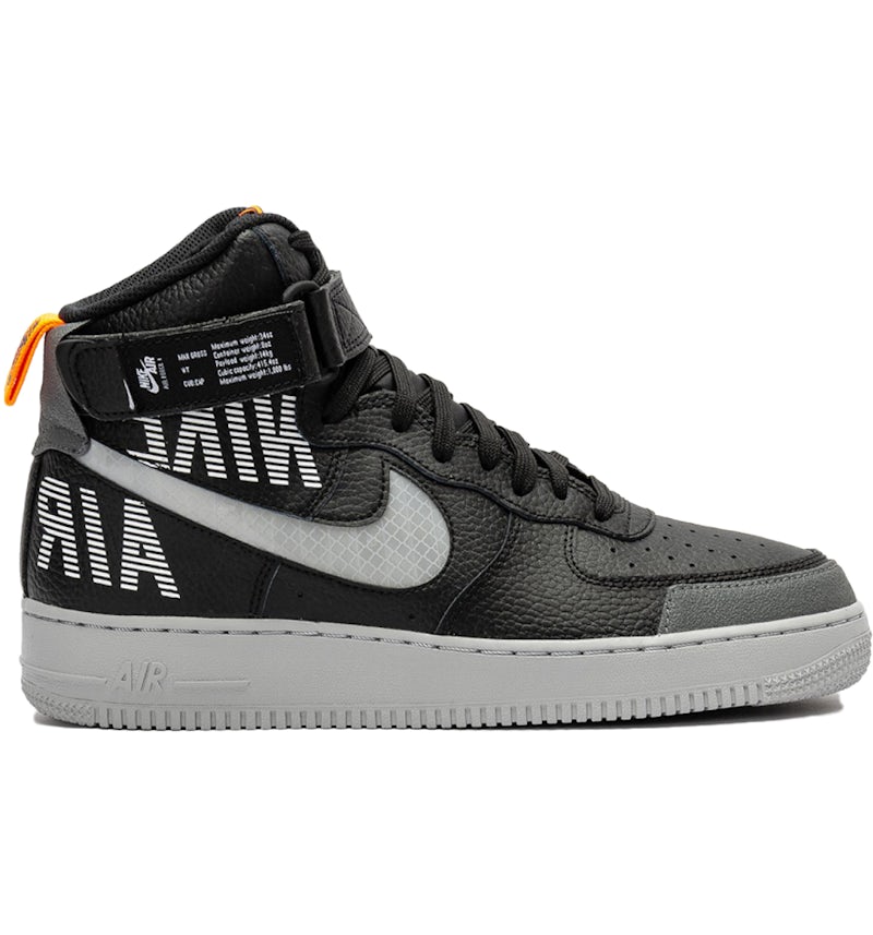 Nike Air Force High Under Construction Black Men's CQ0449-001 US