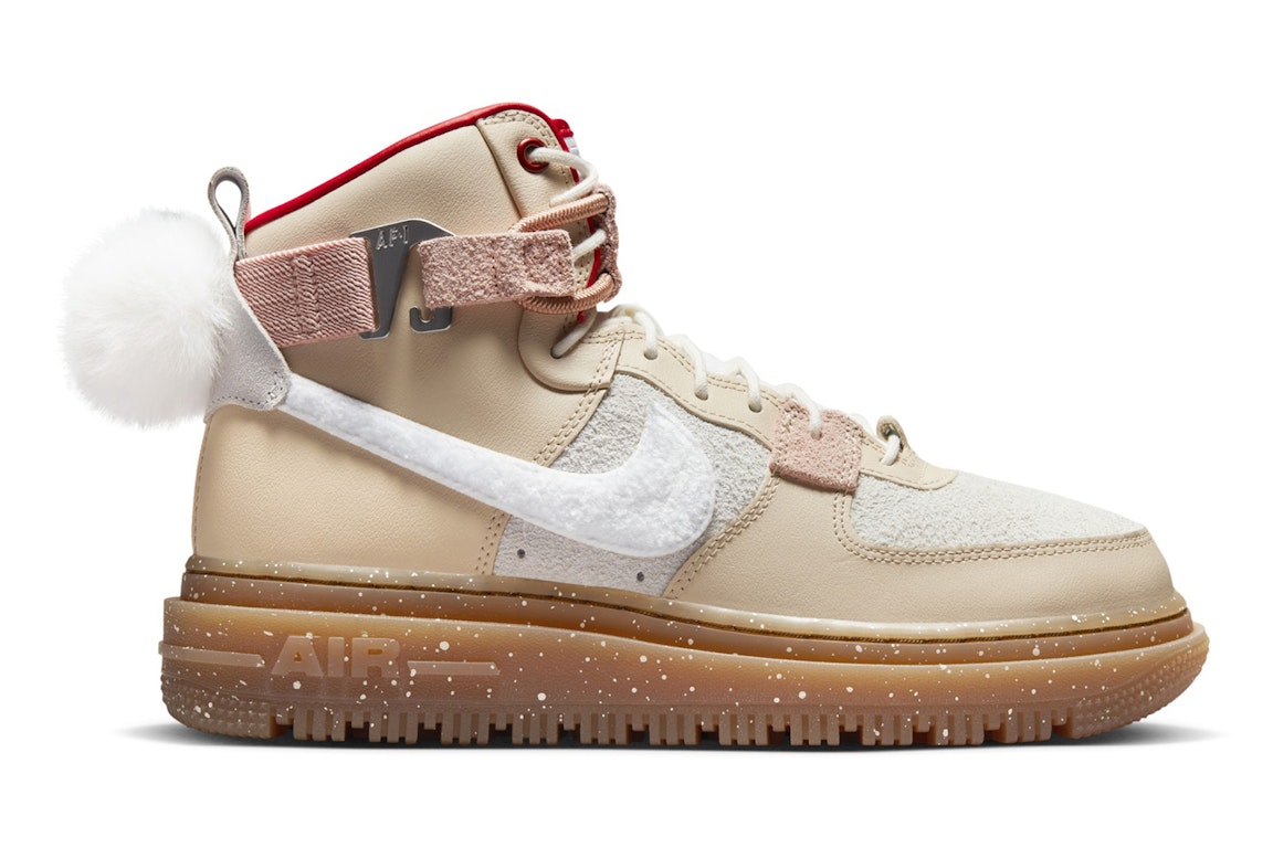 Pre-owned Nike Air Force 1 High Utility 2.0 Chinese New Year Leap High (women's) In White/photon Dust-ale Brown-arctic Orange-washed Teal-university Red