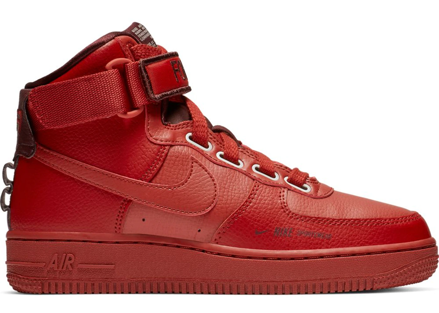 Air force 1 utility top rouge