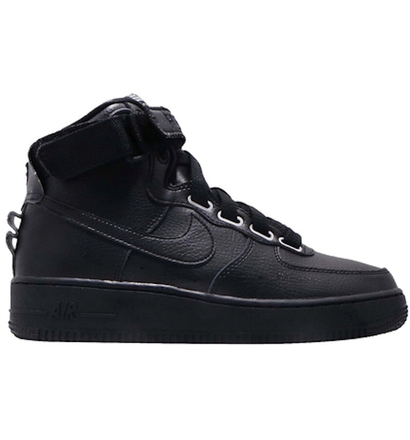 Nike Air Force High Utility Triple Black (Women's) AJ7311-001 US