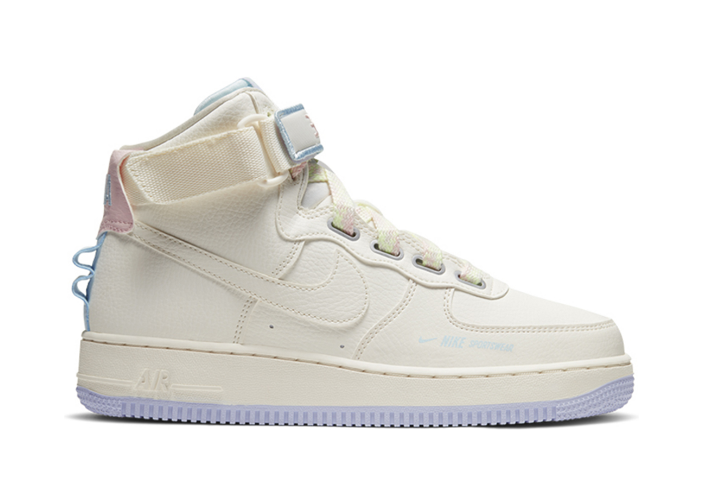 air force 1 high utility bianche