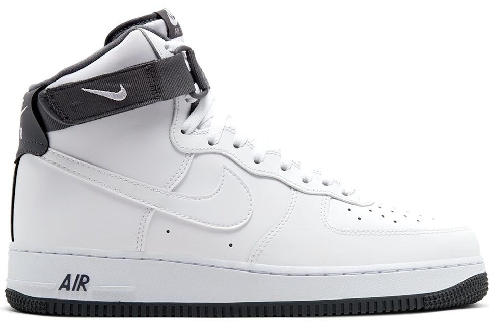 Nike Air Force 1 High White Dark Grey Cd0910 100 Nike Air Force 1 High White Dark Grey Cd0910 100