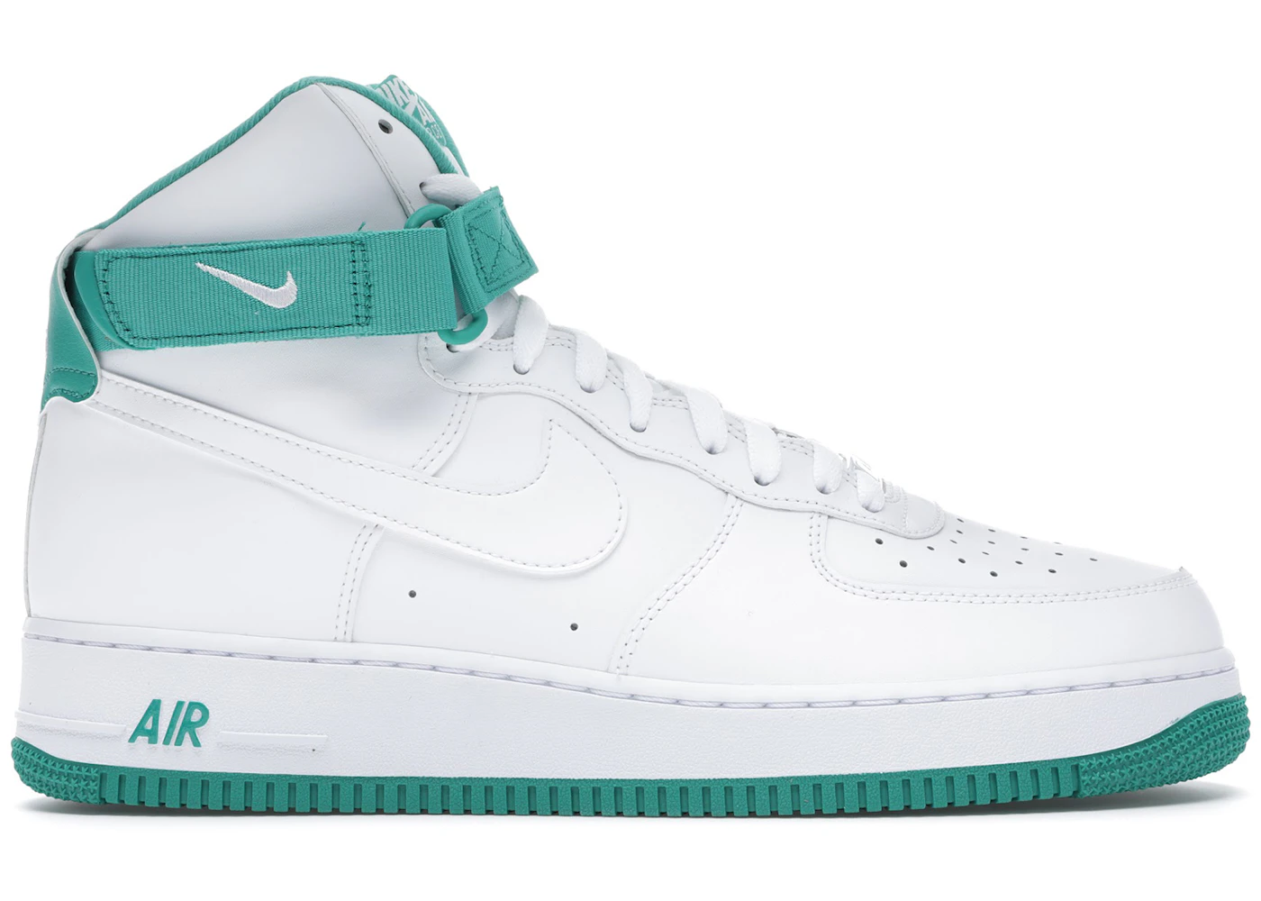 Nike Air Force 1 High White Neptune Green Men's - CD0910-101 - US