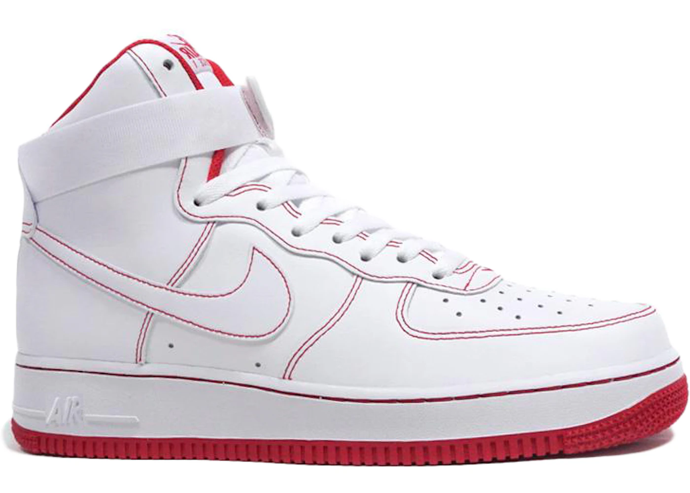 Nike Air Force 1 High '07 White University Red Men's - CV1753-100 - US