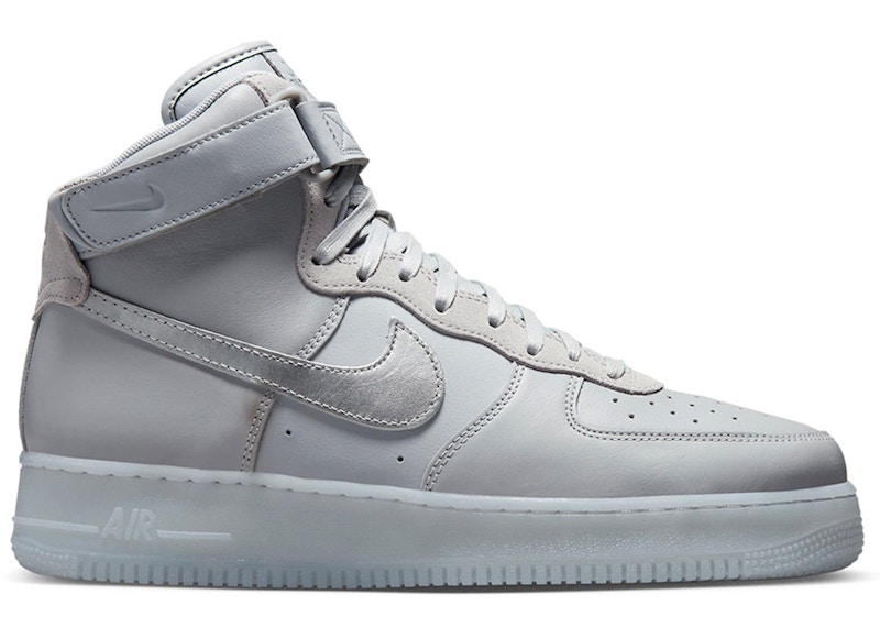 Air force 1 high white/grey men's shoe best sale